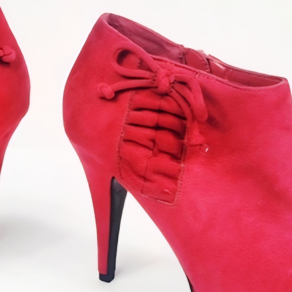 Impo Red Priscilla Platform Booties - Picture 5 of 7